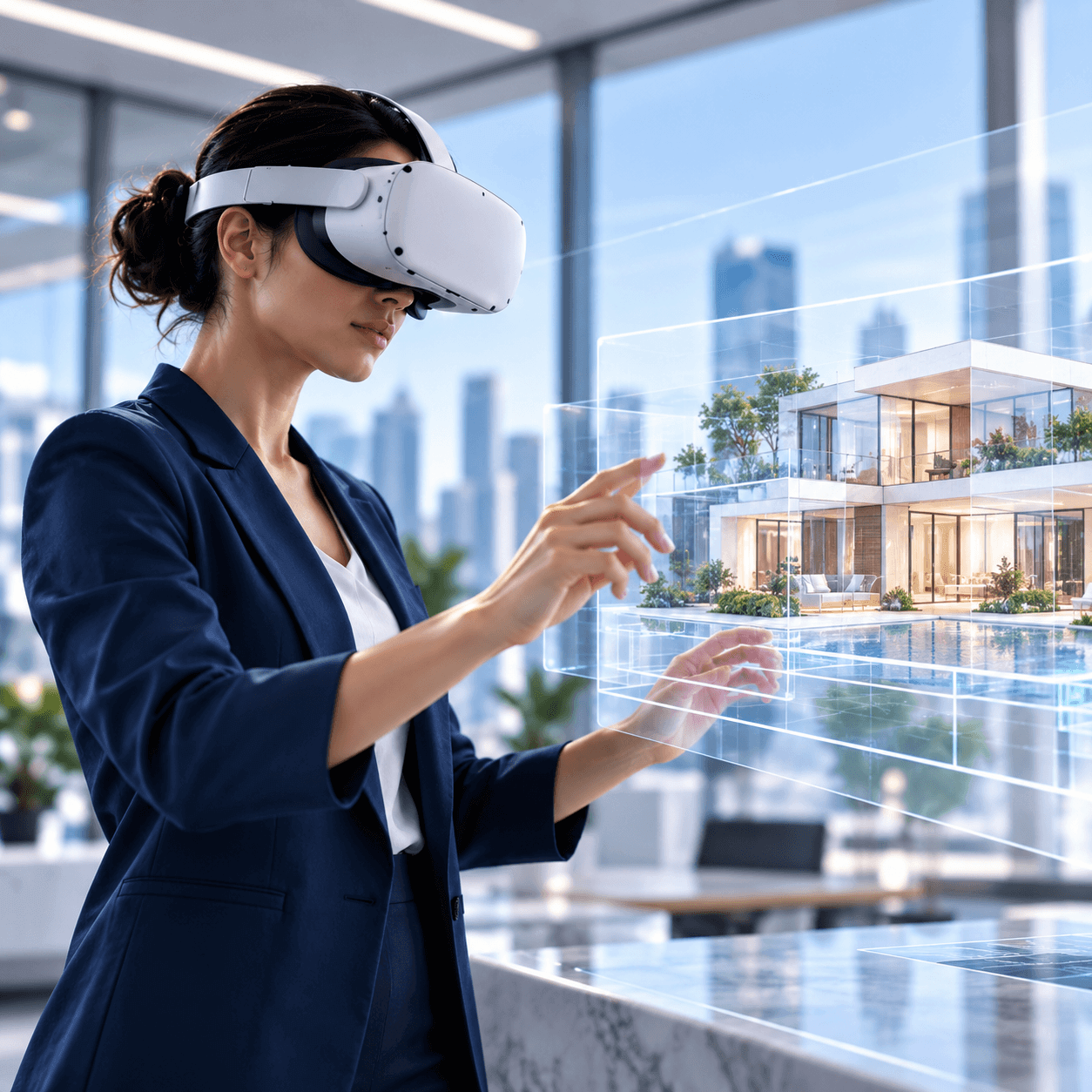 Virtual and digital real estate experience